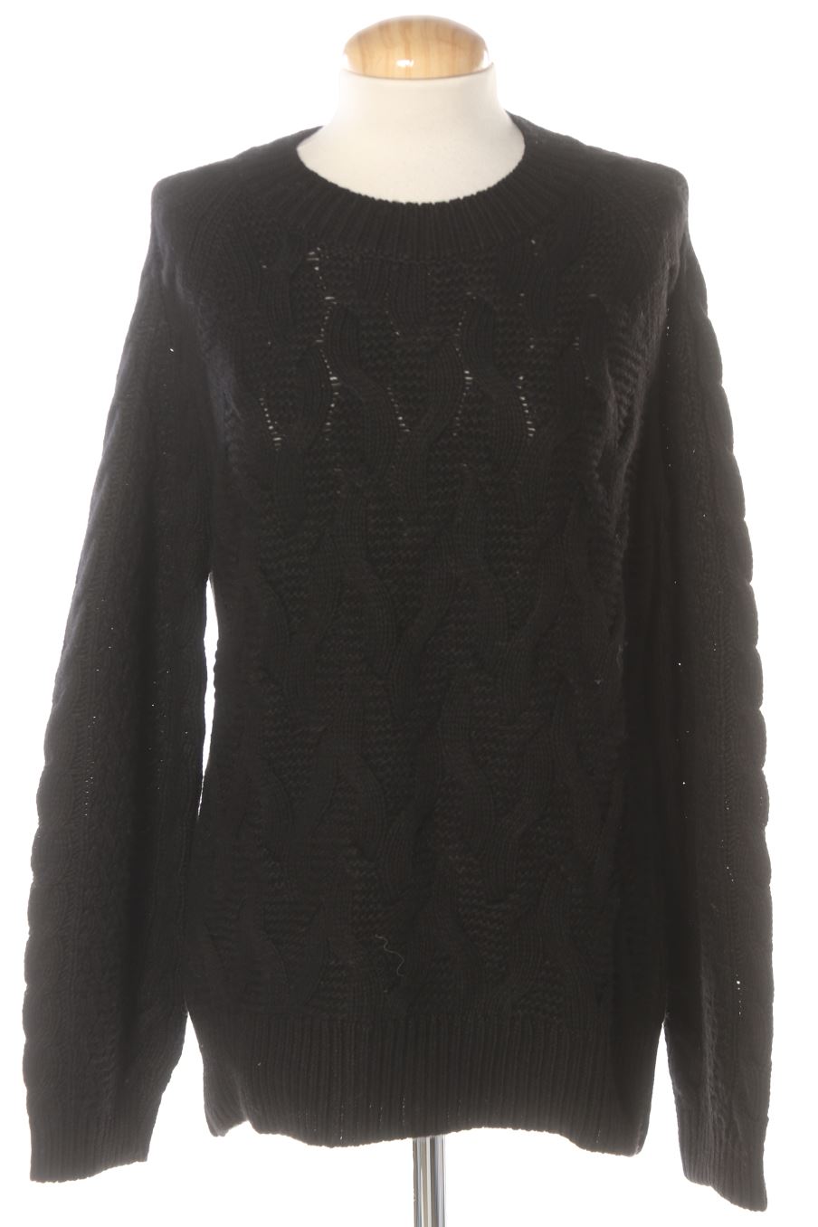Jersey de Massimo Dutti de la talla L, de color negro