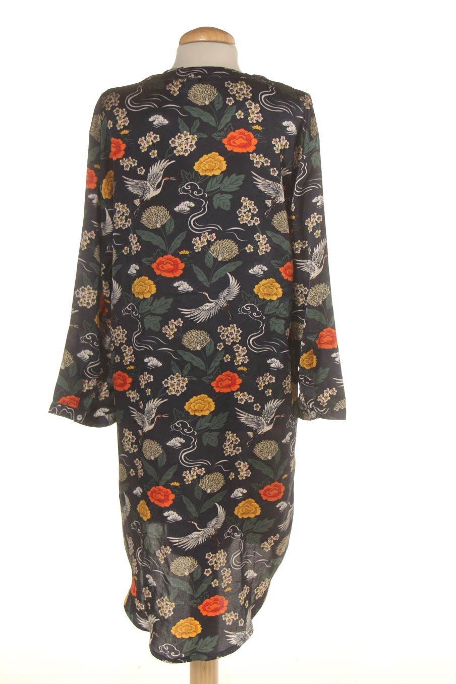Robe casual Monoprix de la taille L, de couleur fleurs