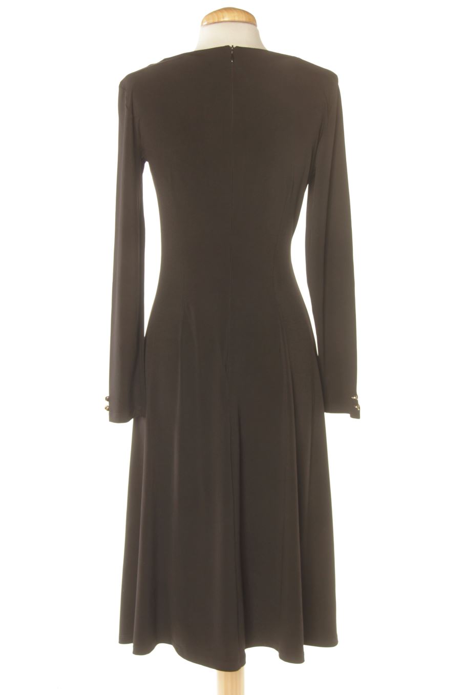Vestido elegante de Pedro del Hierro de la talla M, de color negro