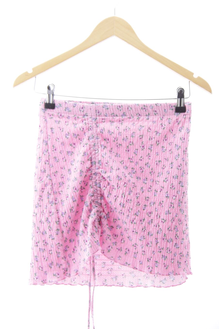 Jupe Bershka de la taille XS, de couleur fleurs