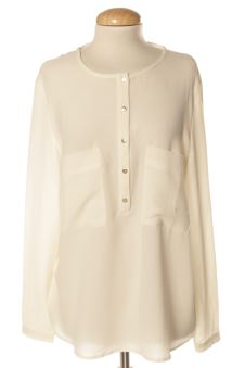 Blusa de manga larga M Mango