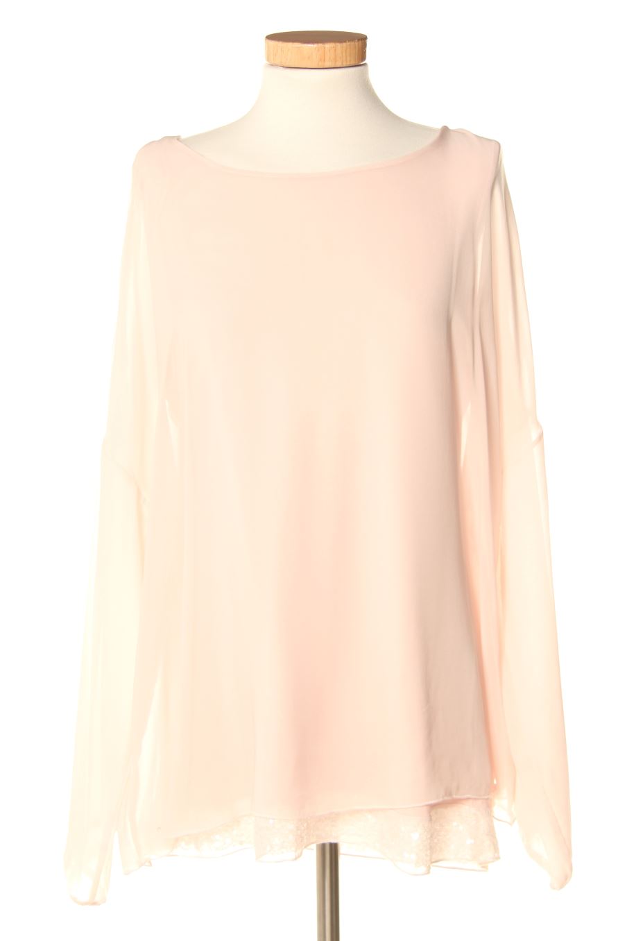 Blouse à manches longues Street one de la taille 42, de couleur rose