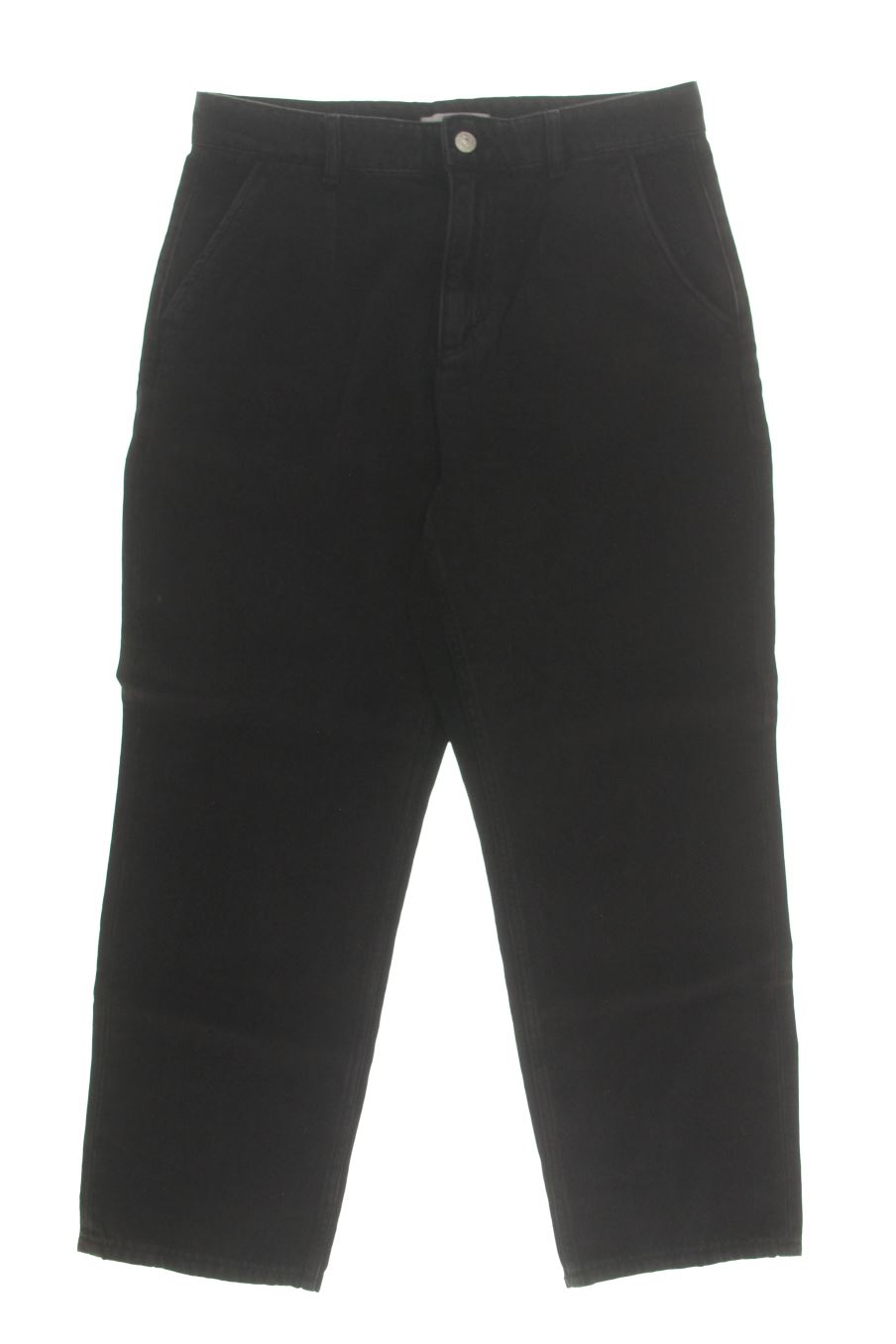 Jeans Mango de la taille 42, de couleur noir de denim