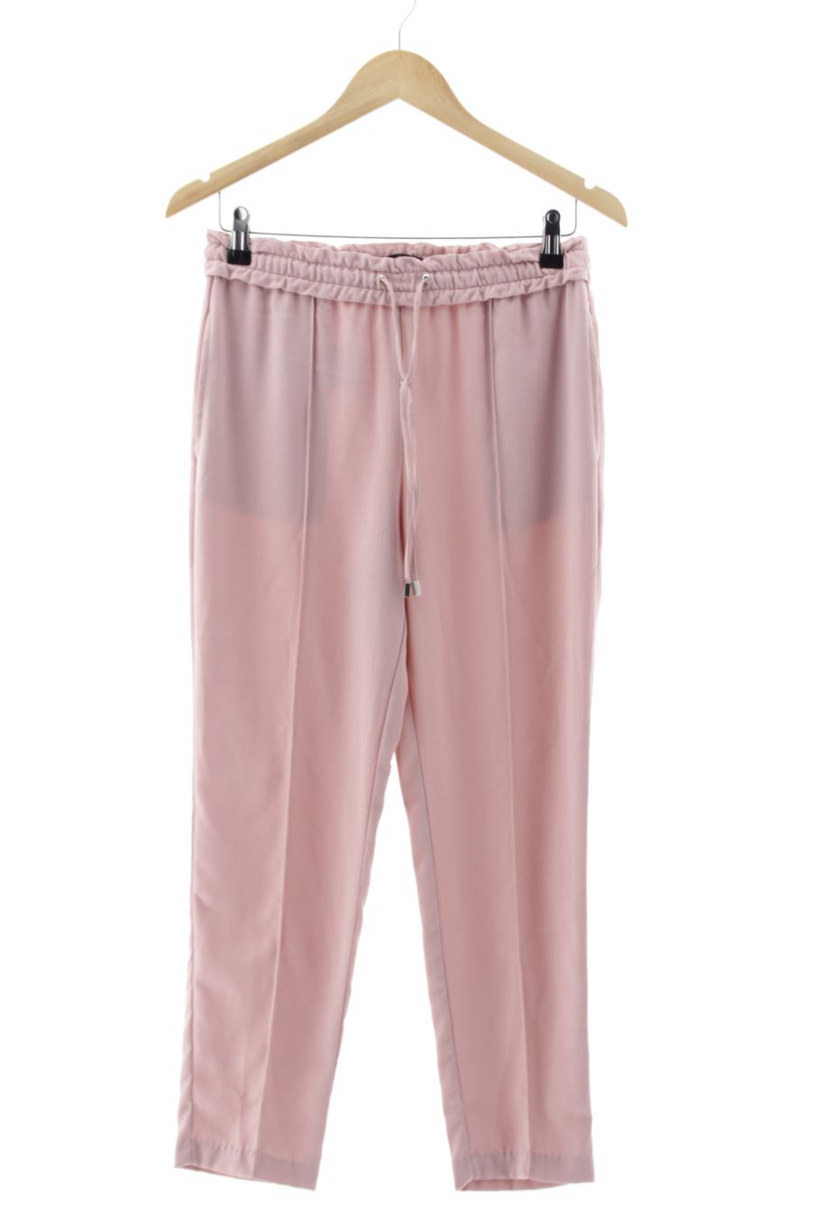 Pantalon Casual Zara de la taille XS, de couleur rose