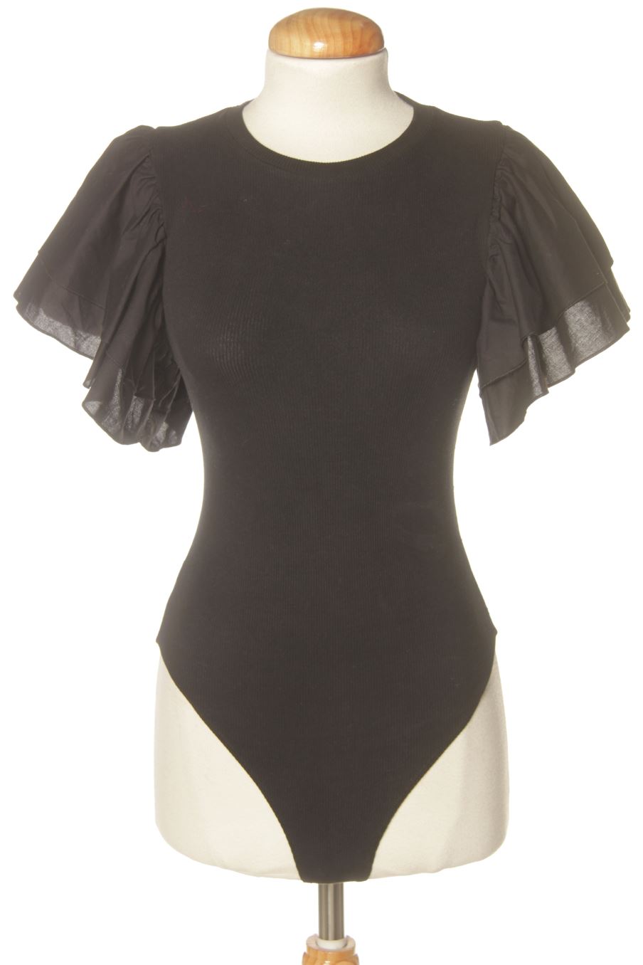 Body de Zara de la talla M, de color negro