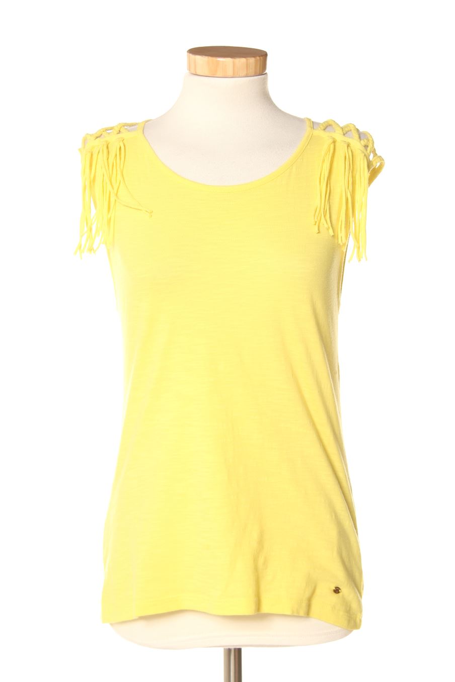 T-shirt Amichi de la taille S, de couleur jaune
