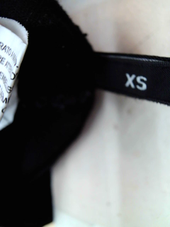 Jeans Calzedonia de la taille XS, de couleur noir de denim