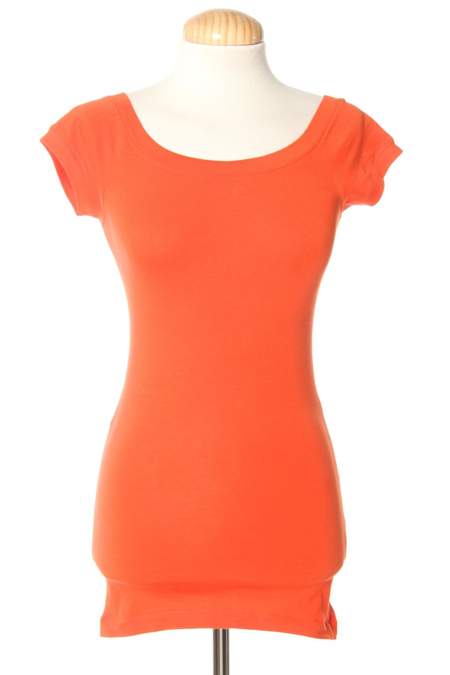 Camiseta de Zara de la talla S, de color naranja