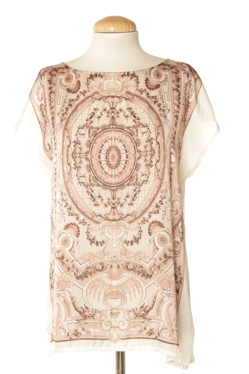 Blusa a maniche corte