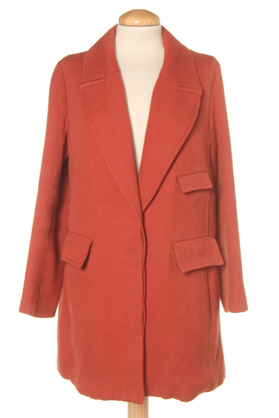 Manteau Mango de la taille M, de couleur corail
