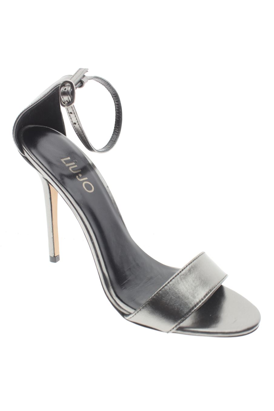 Sandalias tacon de Liu jo de la talla 39, de color gris de