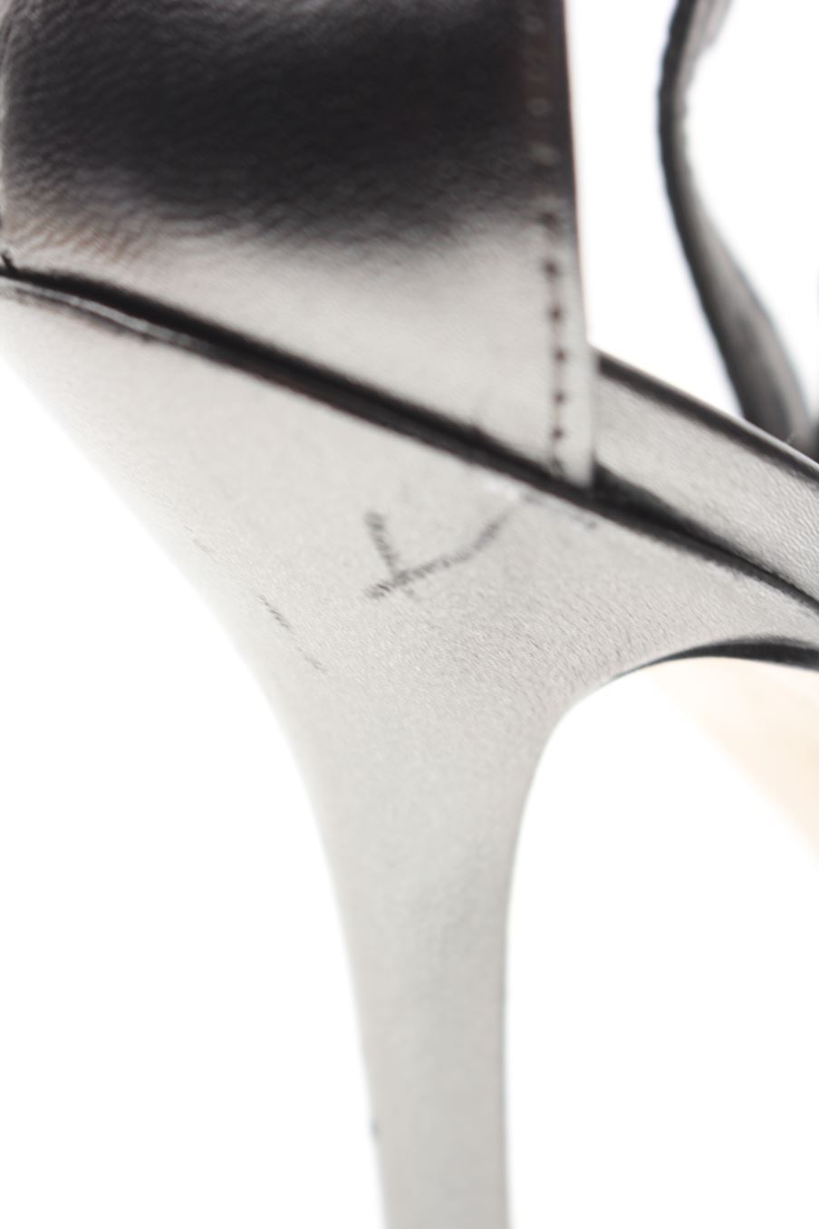 Sandalias tacon de Liu jo de la talla 39, de color gris de
