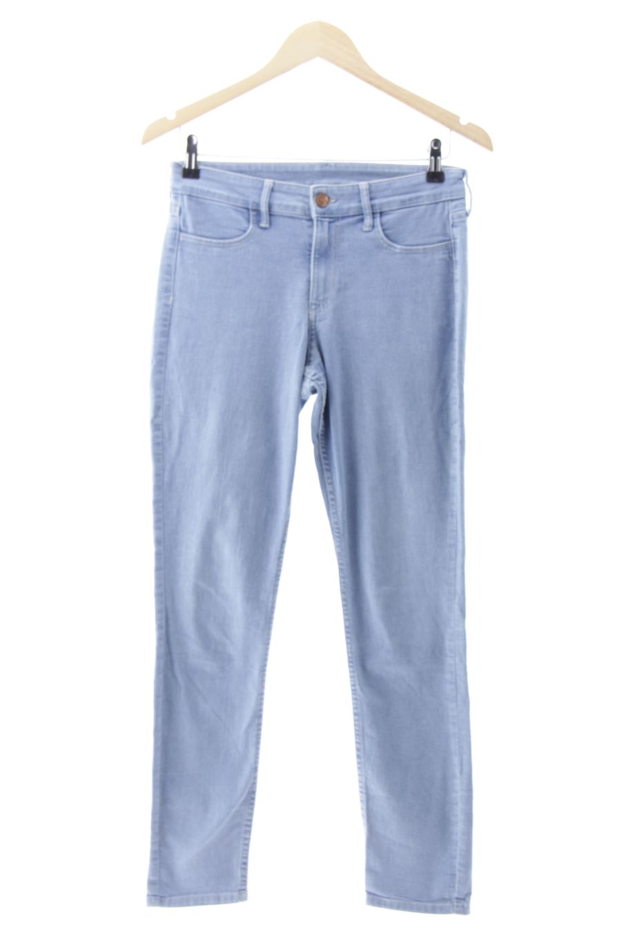 Jeans H&M de la taille 36, de couleur bleu de denim