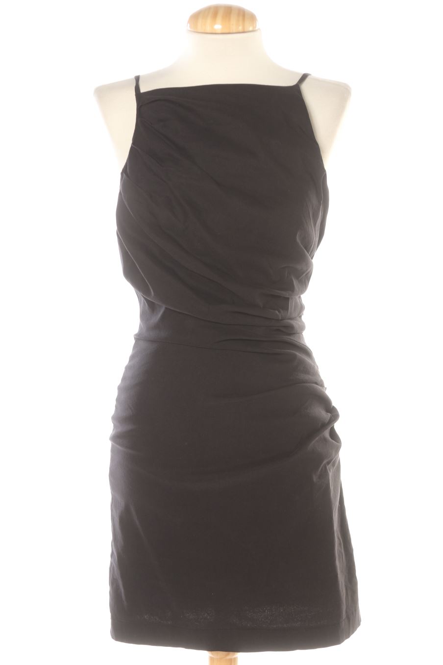 Vestito casual de Zara de la talla S, de color nero