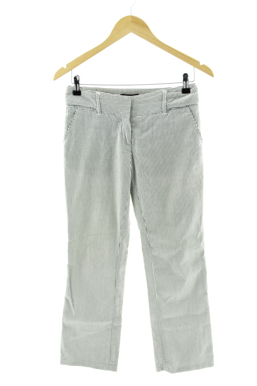 Pantalon Mng de la taille 34, de couleur rayures