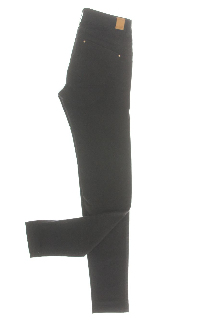 Vaqueros de Stradivarius de la talla 38, de color negro de ropa vaquera