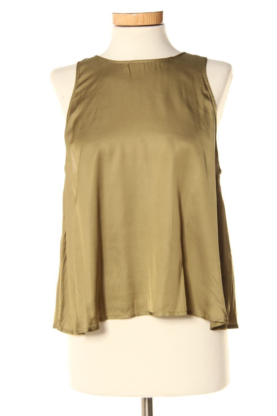 Top Stradivarius de la taille L, de couleur vert