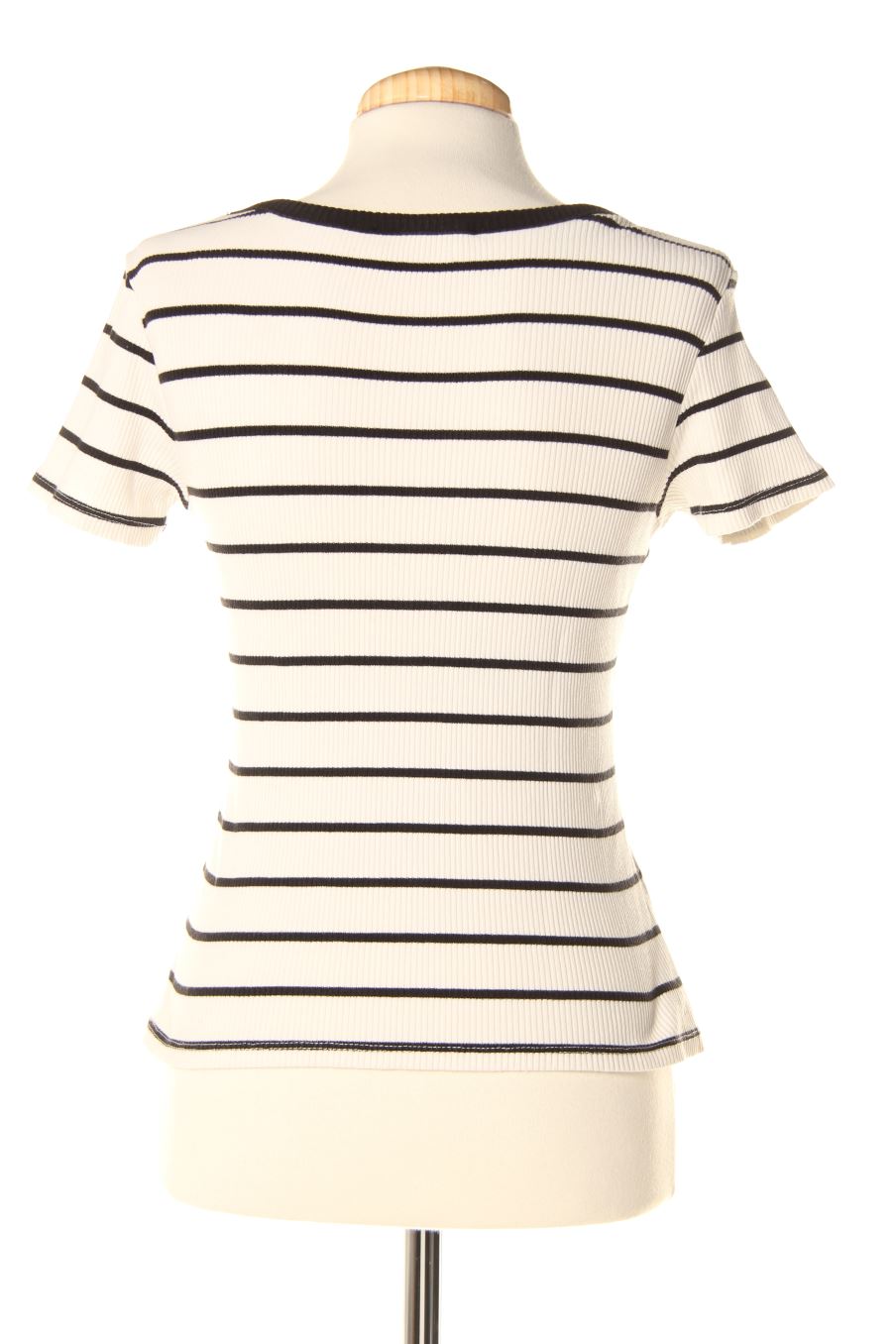 T-Shirt von Mango Größe L, Farbe Gestreift, für