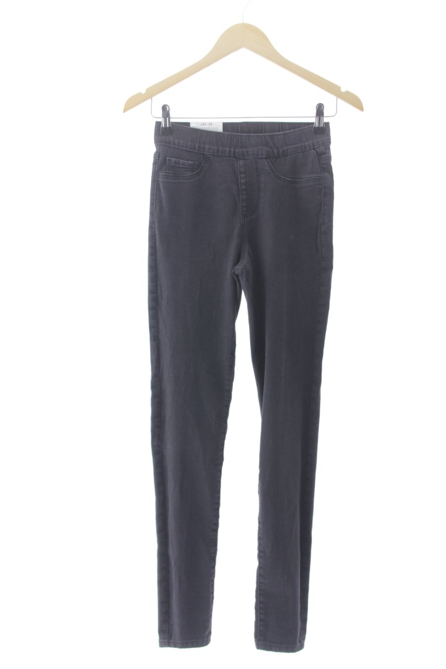 Jeans C&A de la taille 34, de couleur noir de denim