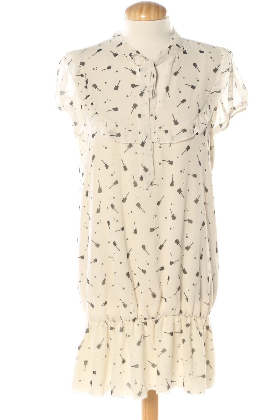Robe casual Denny rose de la taille S, de couleur imprimés