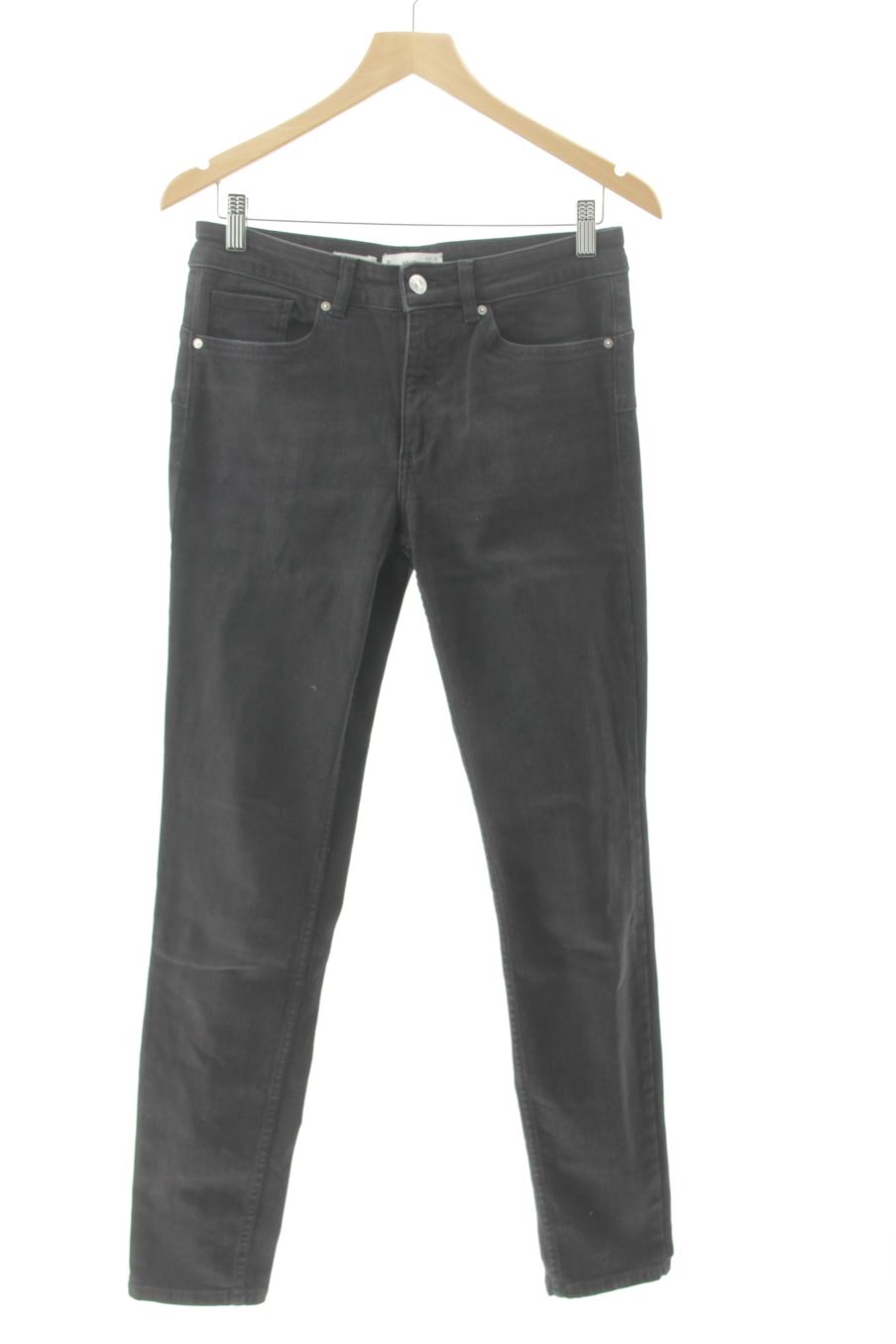 Jeans Mango de la taille 40, de couleur noir de denim