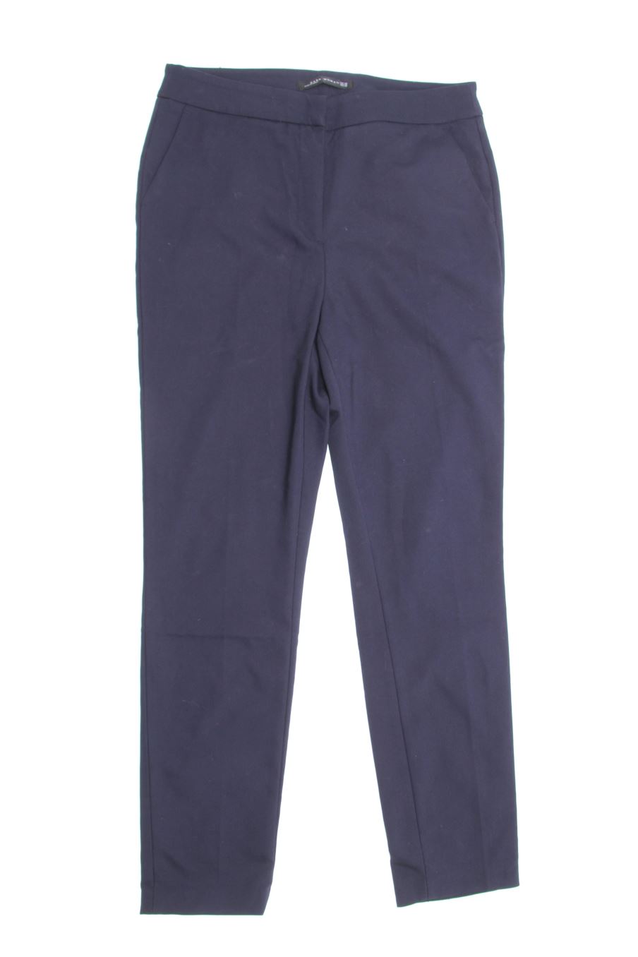 Pantalones de Zara de la talla 40, de color azul marino