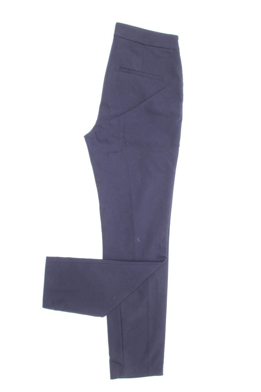 Pantalones de Zara de la talla 40, de color azul marino