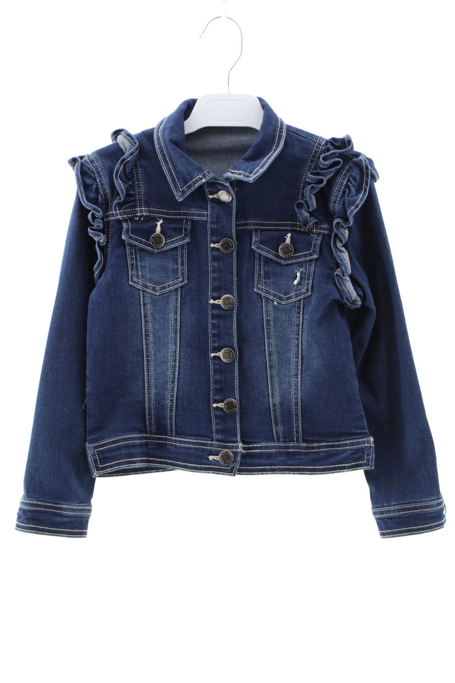 Cazadora de la ormiga de la talla 8 años de denim de segunda mano