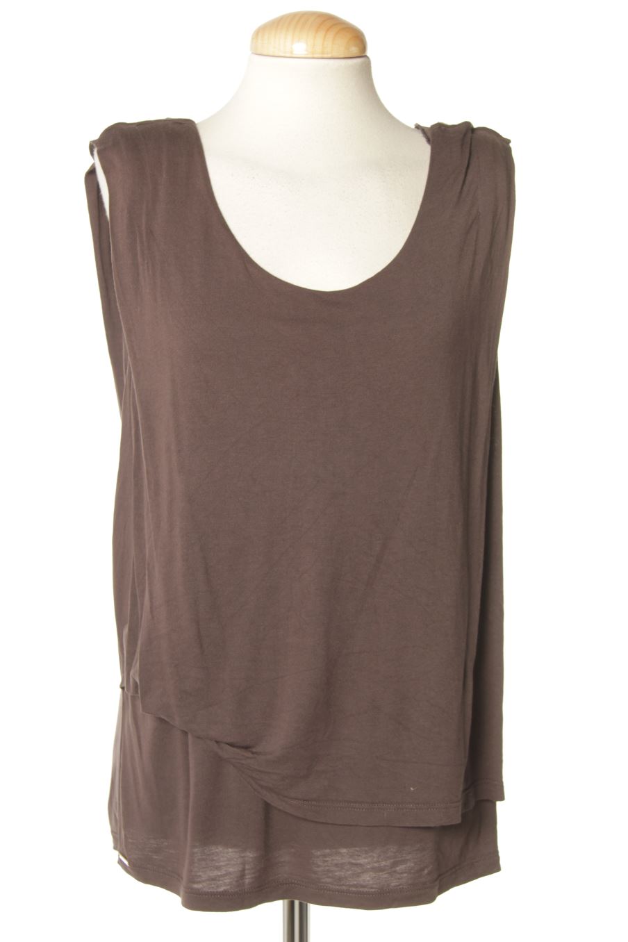 Top de Ikks de la talla 42, de color gris