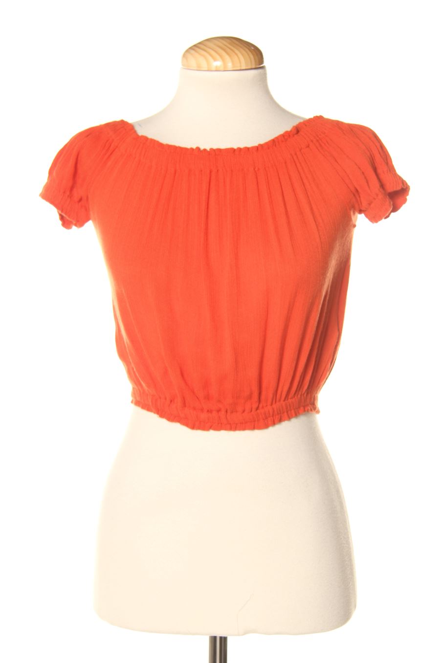 Blusa de manga corta de Women'secret de la talla S, de color rojo