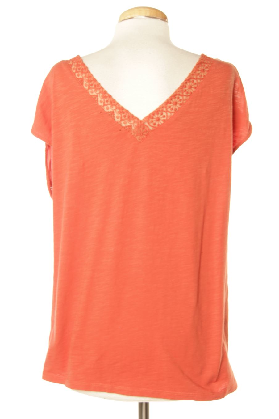 Blouse à manches courtes Bréal Collection de la taille S, de couleur corail