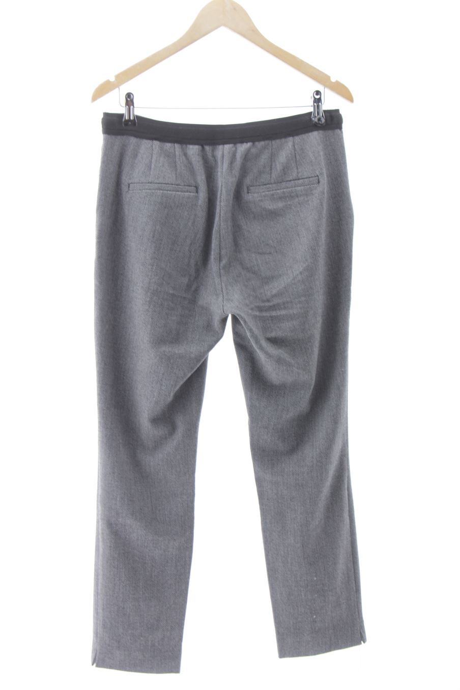 Pantalon Zara de la taille L, de couleur gris