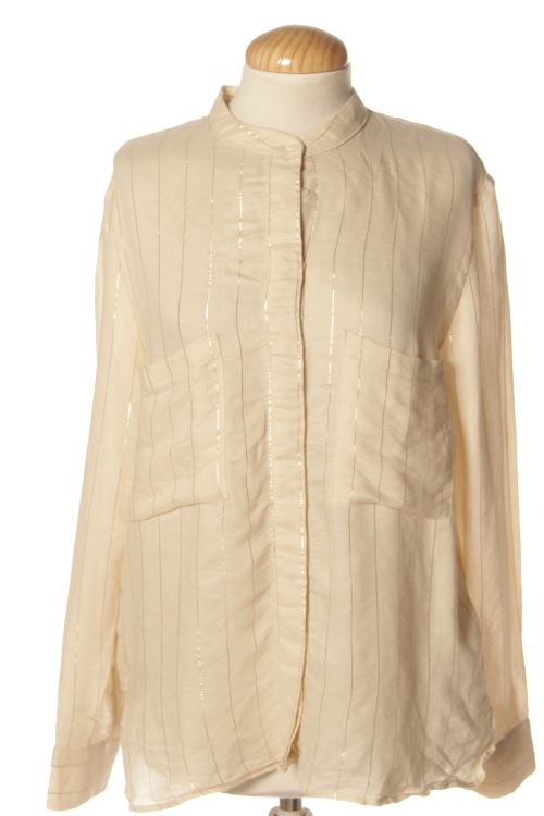 Blusa a maniche lunghe