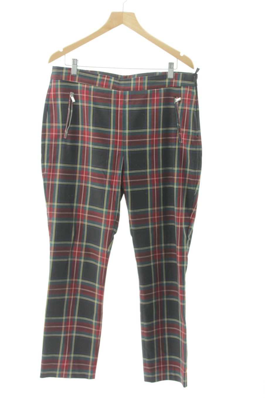Hose von Zara Größe XL, Farbe Kariert, für