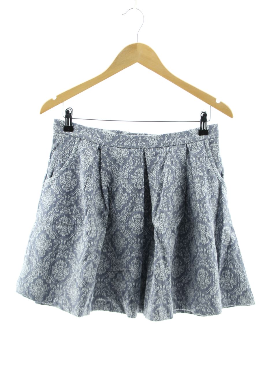 Falda de new look de la talla 40, de color azul