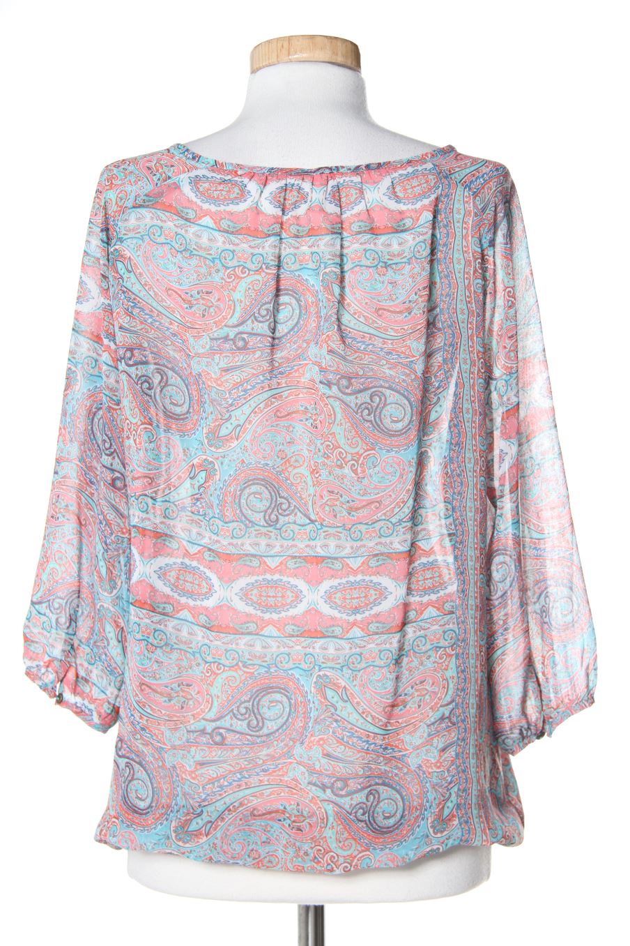 Blusa de manga larga de Stradivarius de la talla S, de color estampado