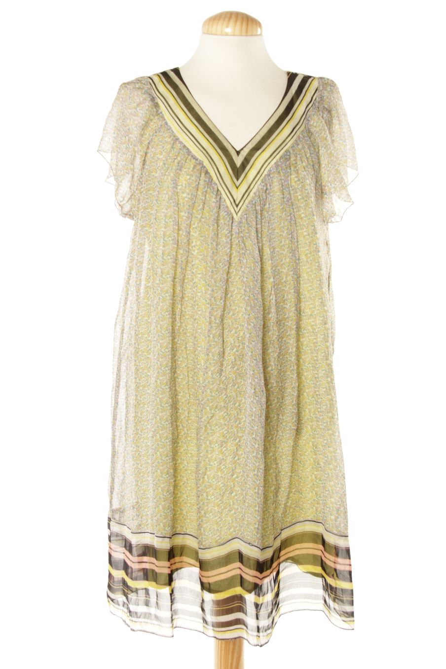 Robe casual One step de la taille 38, de couleur fleurs de soie