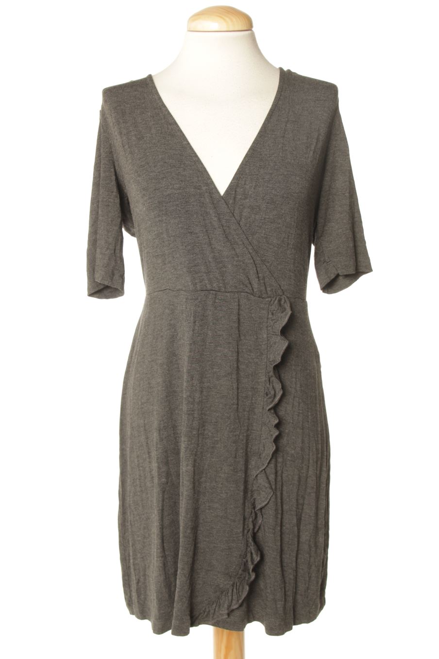 Robe casual Stradivarius de la taille L, de couleur gris