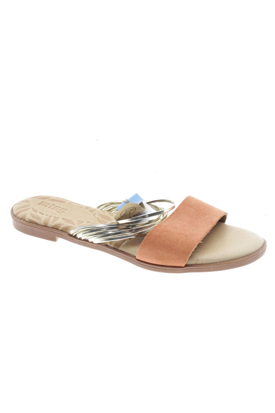 Sandalias planas de Mtng de la talla 39, de color naranja de