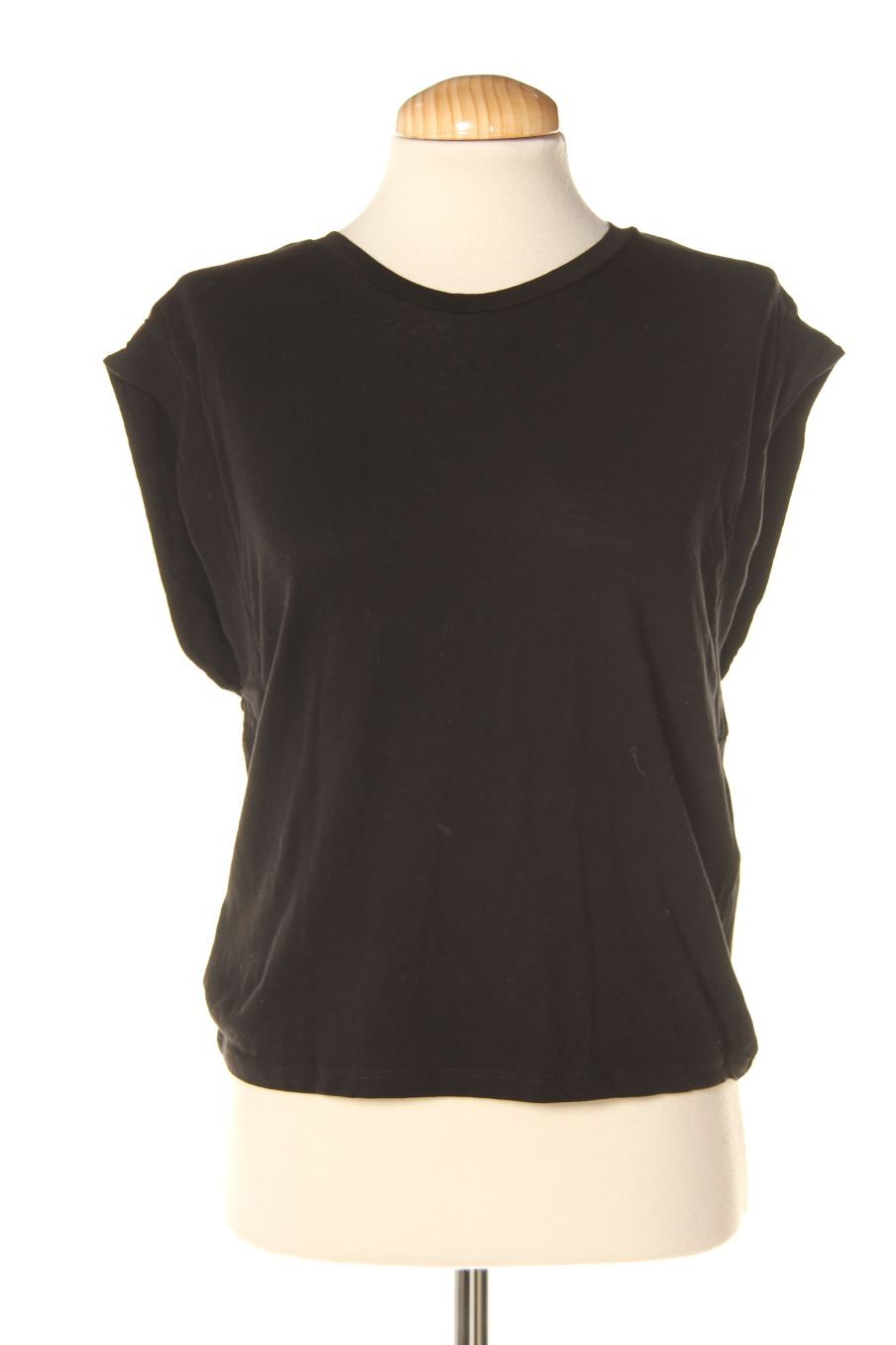 Camiseta de Zara de la talla S, de color negro