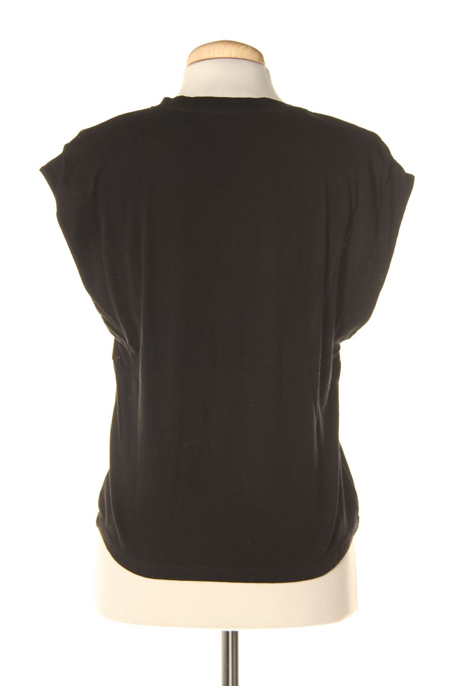 Camiseta de Zara de la talla S, de color negro