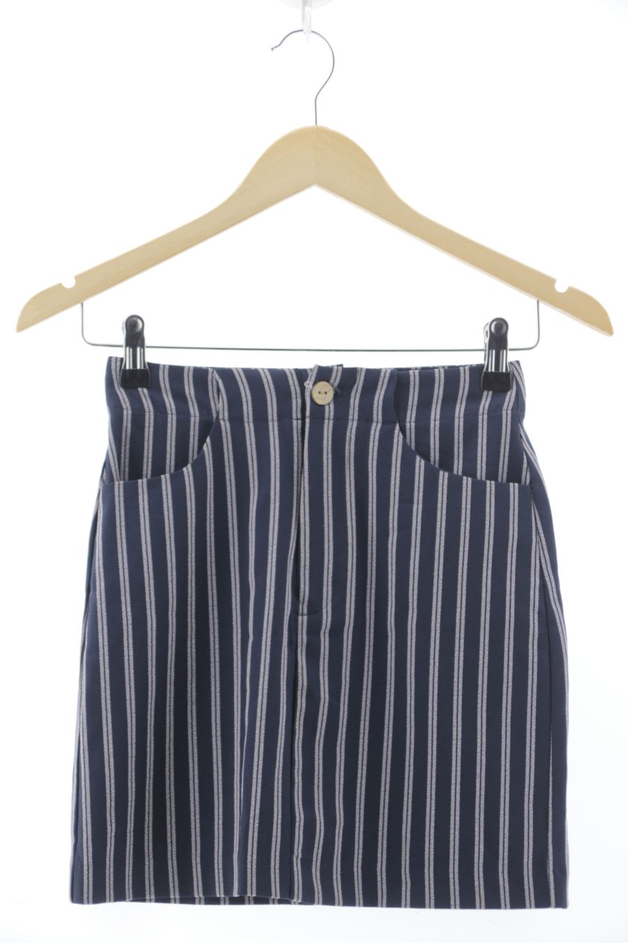 Gonne de Pull & Bear de la talla XS, de color righe