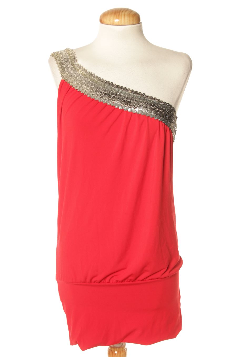 Top Made in italy de la taille L, de couleur rouge