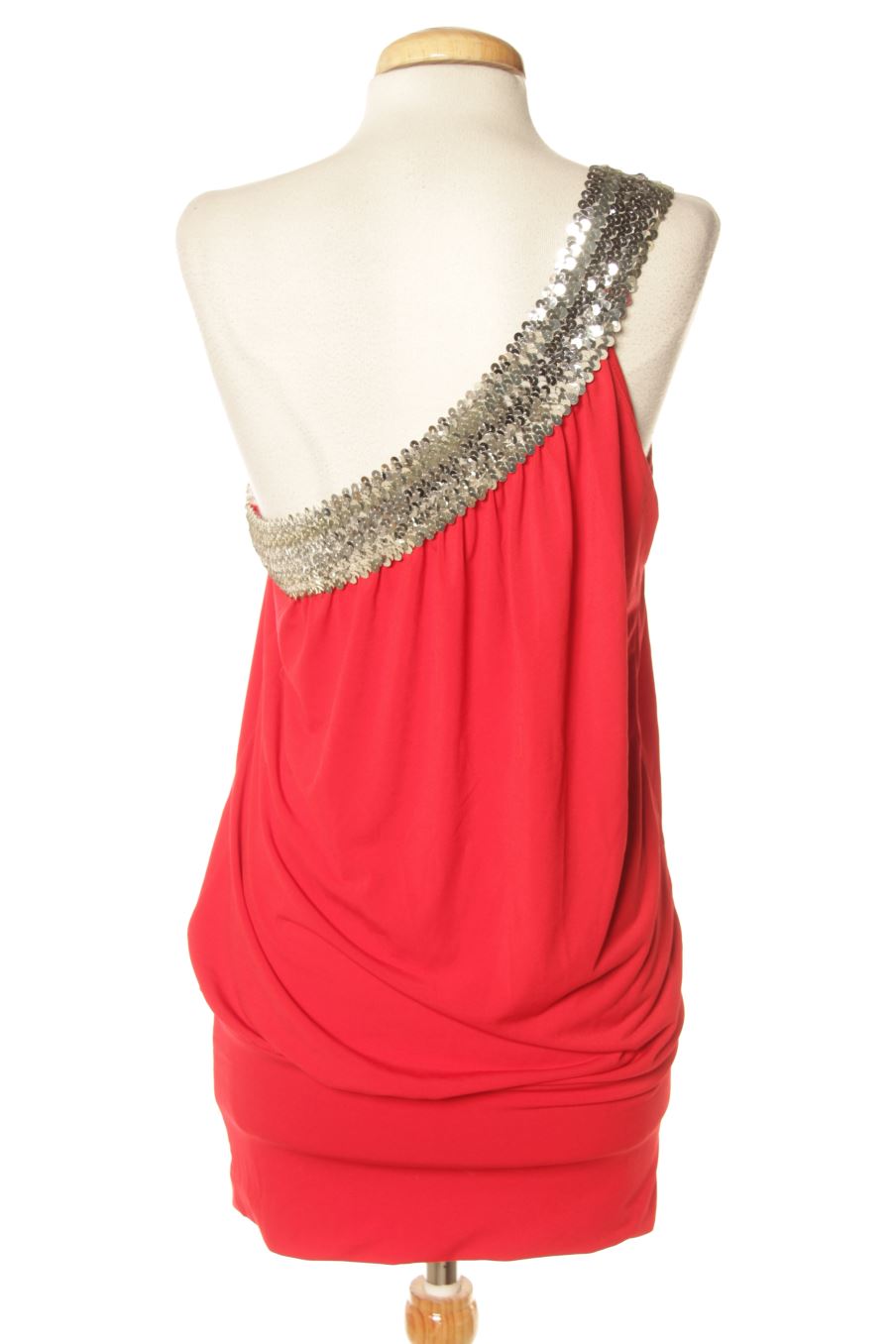 Top Made in italy de la taille L, de couleur rouge