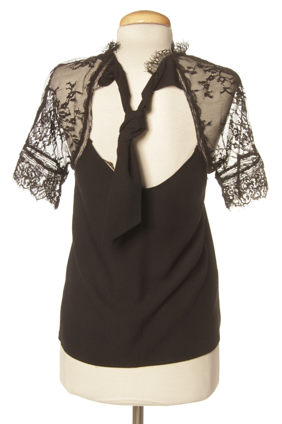 Blusa de manga corta de Love republic de la talla 40, de color negro