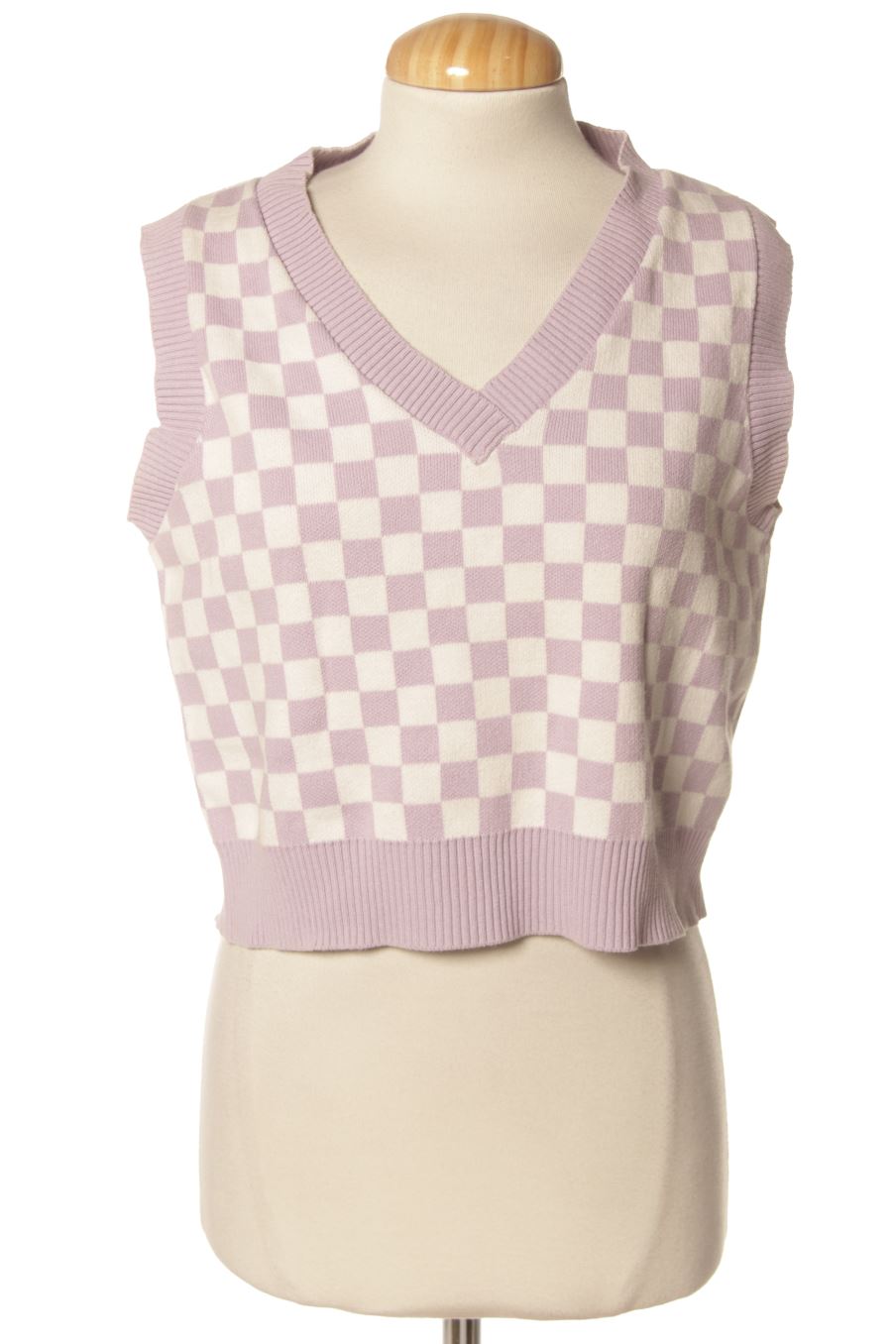 Pull Stradivarius de la taille XS, de couleur carreaux