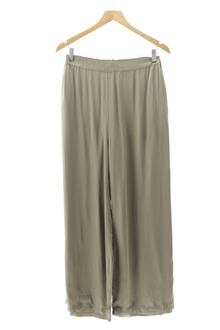 Pantaloni casual de Made in italy de la talla S, de color verde