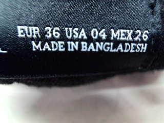 Jeans Amisu de la taille 36, de couleur noir de denim