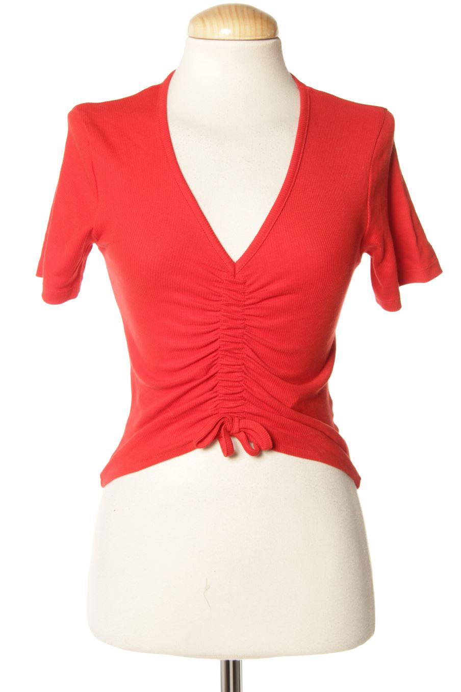 T-shirt Threadbare de la taille 34, de couleur rouge