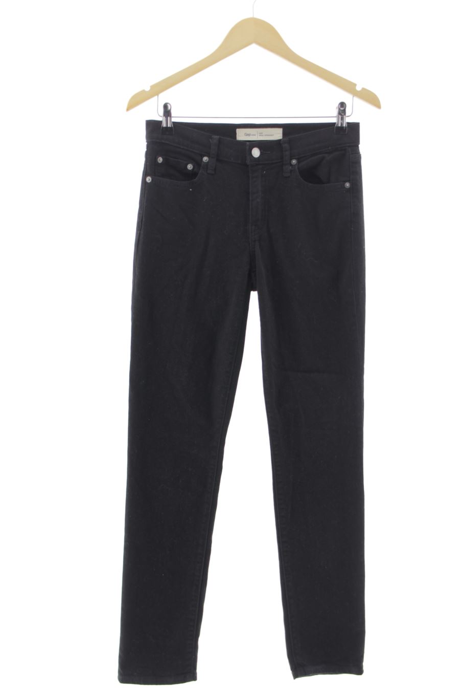 Vaquero de Gap de la talla 36, de color negro de ropa vaquera